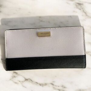 KATE SPADE Long Wallet Safiano Leather
